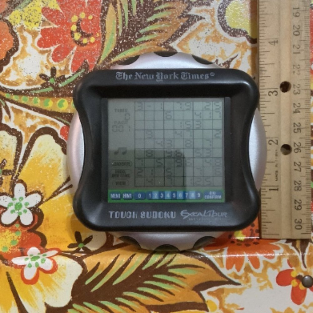 New York Times Excalibur Electronic Sudoku Game
